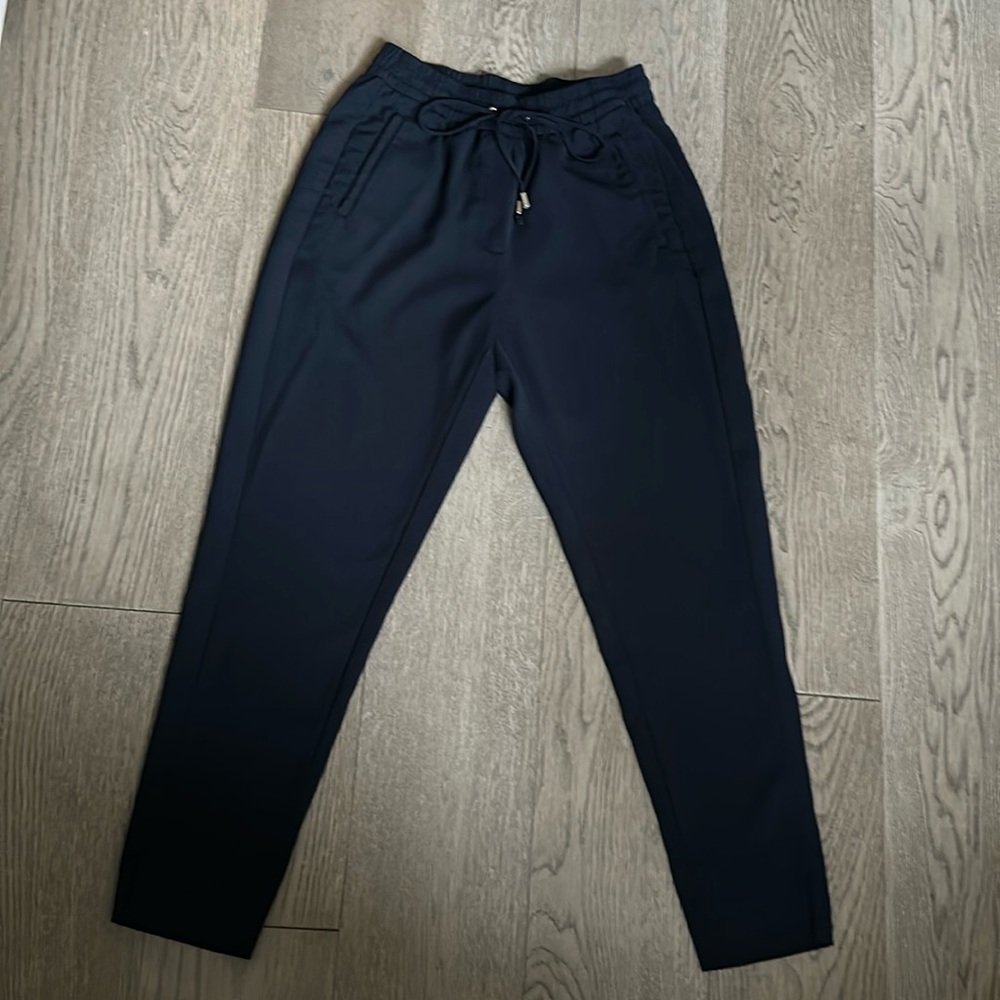 EUC H&M Navy Textured Jogger Work Pants
